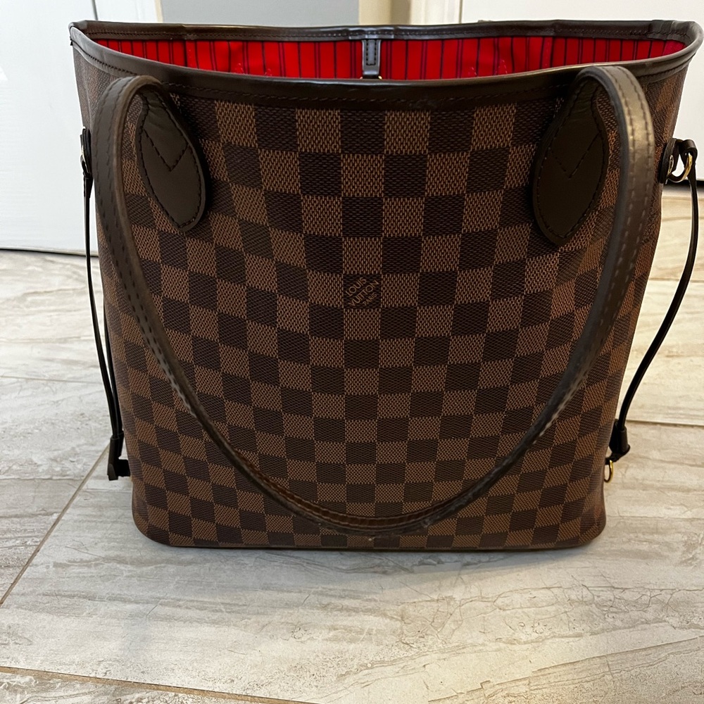 Louis Vuitton neverful MM Demier print